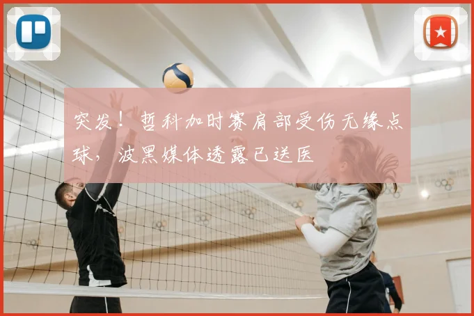 突发!哲科加时赛肩部受伤无缘点球,波黑媒体透露已送医
